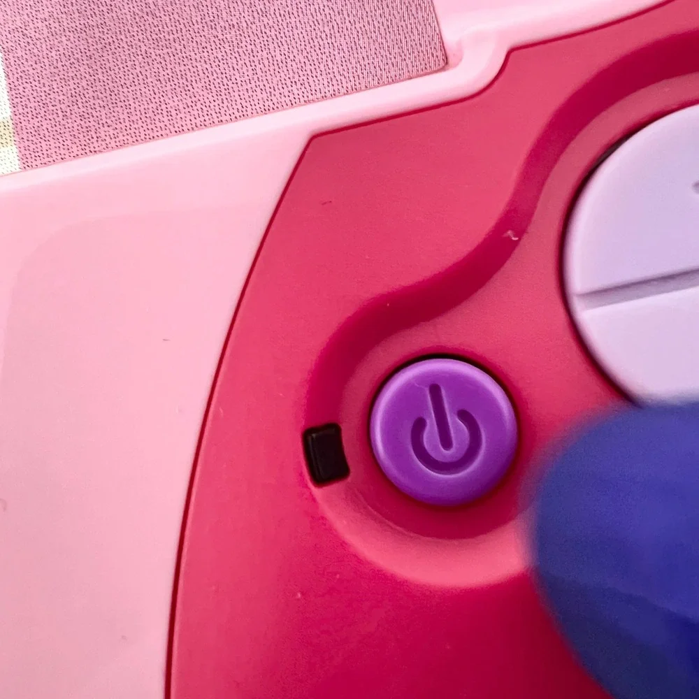 Leap Frog Leap Start Pink Interactive Learning System Pad Tested Educational Toy